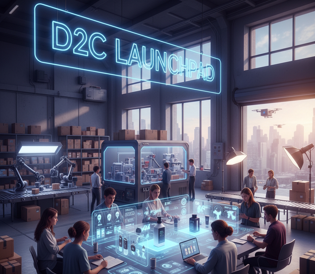 D2C支援事業のイメージ画像